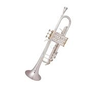Trompette En Sib Argentée Instrument Professionnel Avec Étui Trompette Débutant