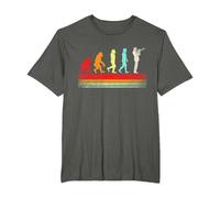 Trompette évolution rétro Vintage drôle évolution de l'homme T-Shirt, Homme Grandes Tailles, Asphalte, 6X Tall
