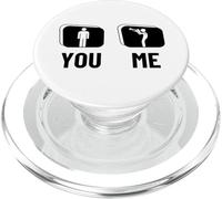 Trompette Fier Drôle Hommes Trompettiste PopSockets PopGrip pour MagSafe