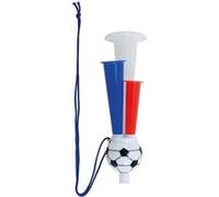 Trompette France 3 cornes football tricolore bleu, blanc et rouge (x1) REF/20039 tricolore: bleu, blanc et rouge France G