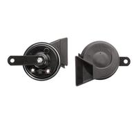 Hella Trompette 3FH 007 728-831 – 12V 72W 110 dB(A) 400/500Hz Noir Raccord plat