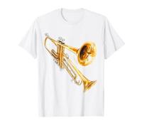 Trompette Instrument de Musique Illustration Graphique Trompette T-Shirt