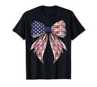 Trompette Instrument Trompettiste 4 Juillet Drapeau Américain T-Shirt
