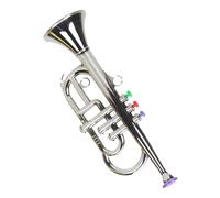 Trompette Jouet - Trompettes À Trois Tons, Corne D'instruments De Musique en Laiton Simulés | Instruments De Musique Parents-, Outils Pédagogiques, Musiques Simulée pour , Garçons Et