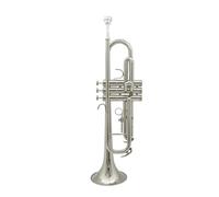 Trompette Laiton Sib Standard Pratique Or Argent Trompette Débutant(Silver)