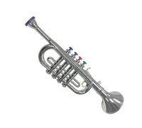 Trompette pour enfants - Jouets inspirants de musique préscolaire pour enfants - Trompettes à quatre tons, instruments de musique avec différents sons de notes pour enfants