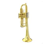 Trompette Professionnelle Instrument Instrument De Musique Trompette Rouge En Laiton Accordé Si Bémol Fait À La Main