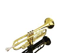 Trompette Professionnelle Instrument Trompette Instrument Si Bémol Cuivre Rouge Orchestre Performance Professionnelle(M16)