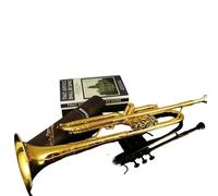 Trompette Professionnelle Instrument Trompette Instrument Si Bémol Cuivre Rouge Orchestre Performance Professionnelle(M911)