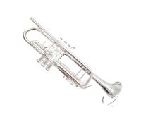 Trompette Professionnelle Trompette En Sib Argentée Instrument Plat En Laiton