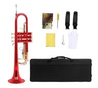 Trompette standard avec étui de rangement - Corne standard professionnelle - Pour débutants et étudiants - Instruments professionnels