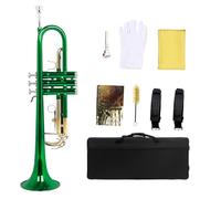 Trompette standard avec étui de rangement - Corne standard professionnelle - Pour débutants et étudiants - Instruments professionnels