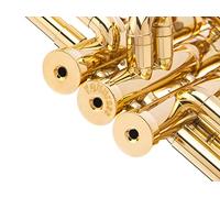 Trompette Trim Kit pour améliorer le Sound. pour tous Bach Stradivarius Trompette. Fabriqué sur mesure Kgubrass LIGHT Gold Plated 24K