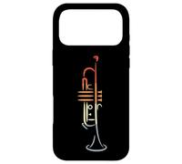 Trompette Vintage Dessin Jazz Music Coque pour iPhone 17 Pro Max