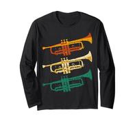 Trompette Vintage Trio Jazz Manche Longue