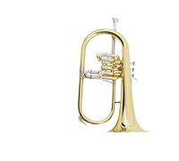 Trompettes B Plat Trois-clés Laque D'or Trompette Instrument