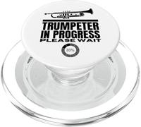 Trompettiste en Cours Chargement Trompette drôle PopSockets PopGrip pour MagSafe
