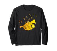 Trompettiste ou Prof de la Trompette? Une Trompette de Poche Manche Longue