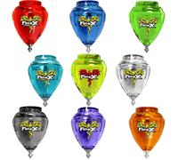 Trompos Cometa Toupie Turbo Fenix Toupie Trompo De Combat,Pointe Pivotante,Livraison 1 Unité De Couleur Aléatoire,Avec Corde Avec Cerceau Et Étoile