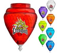 TROMPOS COMETA Turbo Dragon Toupie Turbo Dragon sans Blister, Trompo à pointe rotative, envoi 1 unité de couleur aléatoire