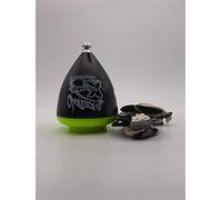 TROMPOS SPACE - Saturno XT Roller Gerardo Montero et Javi de Maria Toupie, Couleur Noire, Moyenne (SXRNCUER)