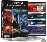 Tron: 3-movie Collection (Tron: Ares + Tron: Legacy + Tron 1982) [Special Bonus Features] [DVD] [Region Free]