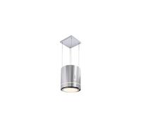 Klarstein Tron ambience Hotte aspirante décorative en îlot ø 38cm - suspension plafond - 540 m³-h - classe a - inox