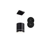 Klarstein Hotte îlot Tron Ambience 38 cm 521,4 m³/h Recyclage Noir A