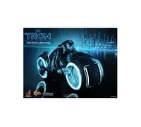 Figurine Hot Toys Mms142 - Tron : Legacy - Sam Flynn With Light Cycle