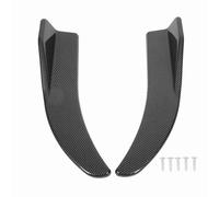 Tronc arrière Spoiler Universel Ajustement Haute Performance ABS Racing Design Réduction de résistance au Vent pour A3 Accord 41,5 cm 2pcs (Style en Fibre de Carbone)