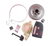 Tronçonneuse 0,325" 7T Tambour d'embrayage Huile Compatible avec 142 141 137 136 41 36 avec Attrape-chaîne Frein Bande Barre Plaque Starter Tige
