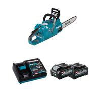 Tronçonneuse 40V 35cm UC011GZ01 + 2 batteries 40V BL4040 4 Ah + chargeur rapide DC40RA MAKITA