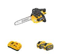 Tronçonneuse 54V 30 cm DCMCST632N-XJ + 2 batteries 54V 9 Ah + 1 chargeur DCB118-QW DEWALT