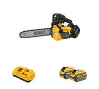 Tronçonneuse 54V 35 cm DCMCST635N-XJ + 2 batteries 54V 9 Ah + 1 chargeur DCB118-QW DEWALT