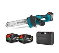 Tronçonneuse à batterie 18V, 30cm Tronçonneuse Brushless, écran LCD - Boite - 2 batteries et un chargeur