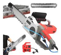 Tronçonneuse à Béton Électrique, Scie Murale à Chaîne Diamantée, avec Aspiration De Poussière, Profondeur 35 Cm/48 Cm, Scie Murale à Béton (5800W)