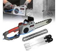 Tronçonneuse à Béton Électrique, Scie Murale à Chaîne Diamantée, avec Aspiration De Poussière, Profondeur 35 Cm/48 Cm, Scie Murale à Béton (6500W)