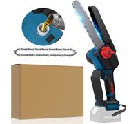 Tronçonneuse à chaîne sans fil, moteur sans balai, longueur 8 pouces, pas de batterie