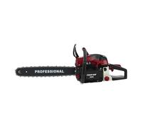 Tronçonneuse à essence - 2,4 kW - Cylindrée 58 cm³ - Longueur du guide 20" avec protection de lame et sac de transport - Pour la récolte du bois, la coupe du bois, la taille des branches