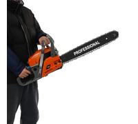 Tronçonneuse à essence 2 temps 58 cc, 20" 2,4 kW, tronçonneuse à essence avec réservoir de carburant de 550 ml, 10 000 tr/min, scie à main, électrique, pour le jardinage, l'élagage des arbres