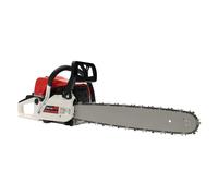 Tronçonneuse à essence 52 cc, tronçonneuse de 2,0 kW avec lame de 50 cm, moteur 2 temps, lubrification automatique de la chaîne, avec protection de frein, pour la coupe de bois et le jardinage