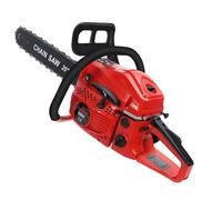Tronçonneuse à essence 58CC 2 temps avec guide chaîne 20 pouces coupe rapide et précise pour usage domestique et professionnel