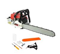 Tronçonneuse à essence professionnelle 52cc avec lame de 50cm - Puissante, Fiable, Légère, Idéale pour la Coupe du Bois et l'Entretien du Jardin