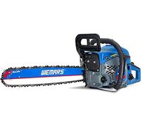 Tronçonneuse à gaz 62 cc de 50,8 cm, tronçonneuse à essence à 2 temps pour couper du bois, jardin, ferme, utilisation domestique avec kit d'outils (6220G)