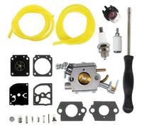 Tronconneuse AISEN Carburateur avec joint Tuyau &agrave essence Tournevis pour tron&ccedil onneuse Zama C1M-H58 Ryobi Homelite 260