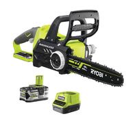 Ryobi Tronçonneuse 18V ONE+ RCS18X3050F Brushless 30 cm 10 m/s Batterie 5,0 Ah + chargeur 2,0A