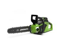 Greenworks Tronçonneuse sans balais GD40CS15K4 35 cm 40 V – Batterie 4,0 Ah et chargeur