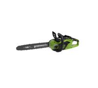Tronçonneuse Brushless GREENWORKS 40V - 40 cm - Sans batterie ni chargeur - GD40CS18