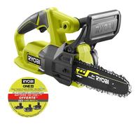 Ryobi Tronçonneuse 18V OnePlus RY18CS20A-0 – sans batterie ni chargeur