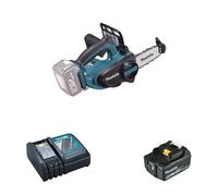 Tronçonneuse d'élagage 18V 11,5 cm DUC122Z + 1 batterie BL1850B 18V 5 Ah + 1 chargeur DC18RC MAKITA